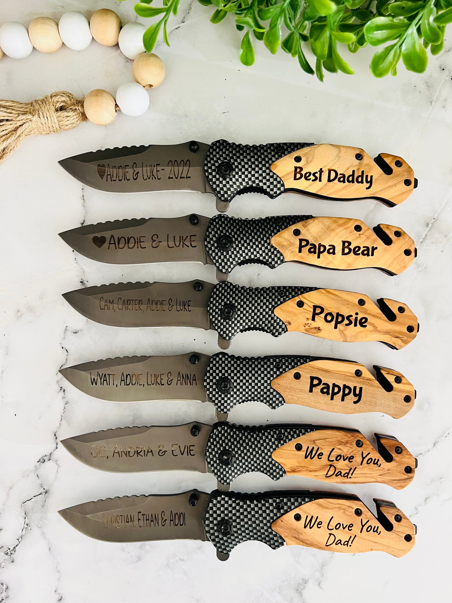 Personalized Engraved Pocket Knife